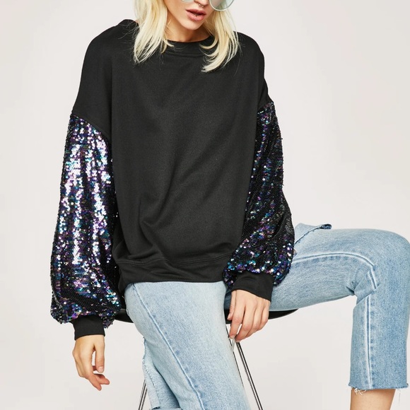 34 POSH LIVE MADE IN FRANCE SWEATER - Picture 1 of 2